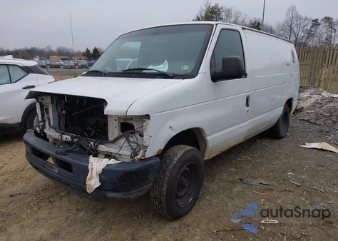 2008 Ford E-150 Commercial z USA, uszkodzony, nr VIN 1FTNE14W88DB29748